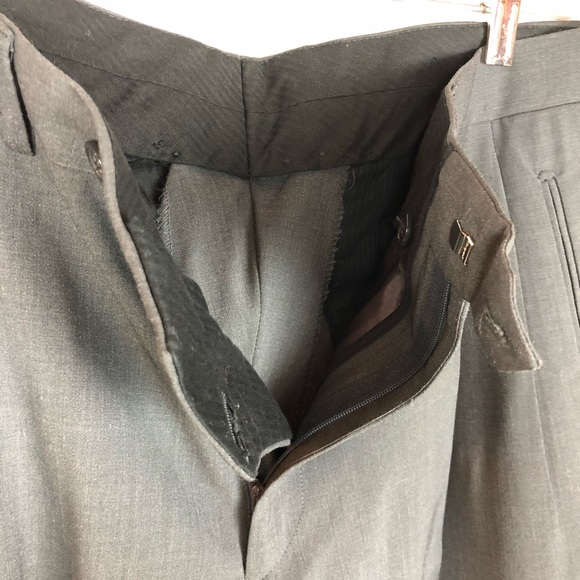 Donna Karan Mens Vintage 2 Piece Wool Suit - Picture 6 of 8